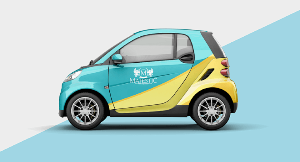 車身和保險杠貼紙，表達自己的態(tài)度